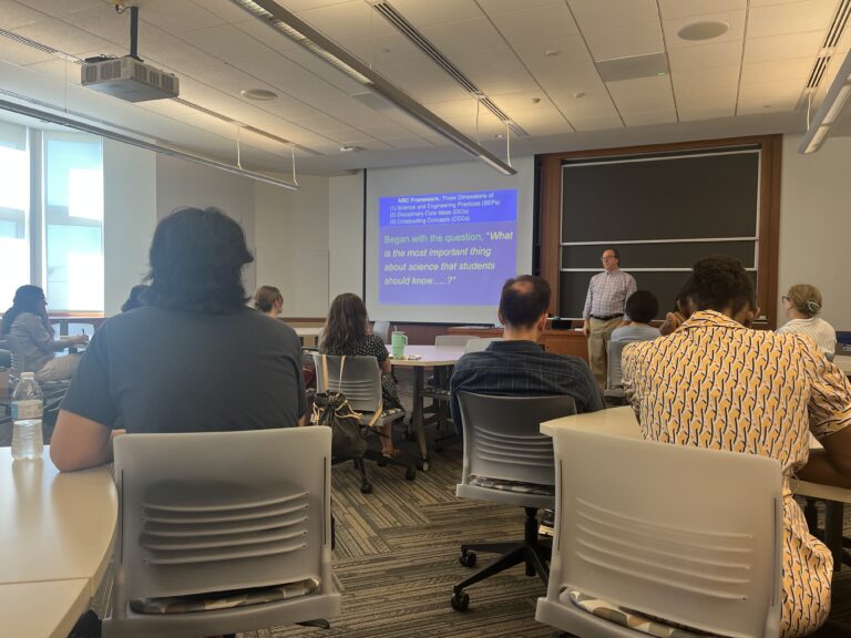 Dr. Michael Wysession shares insights in CERP3 seminar
