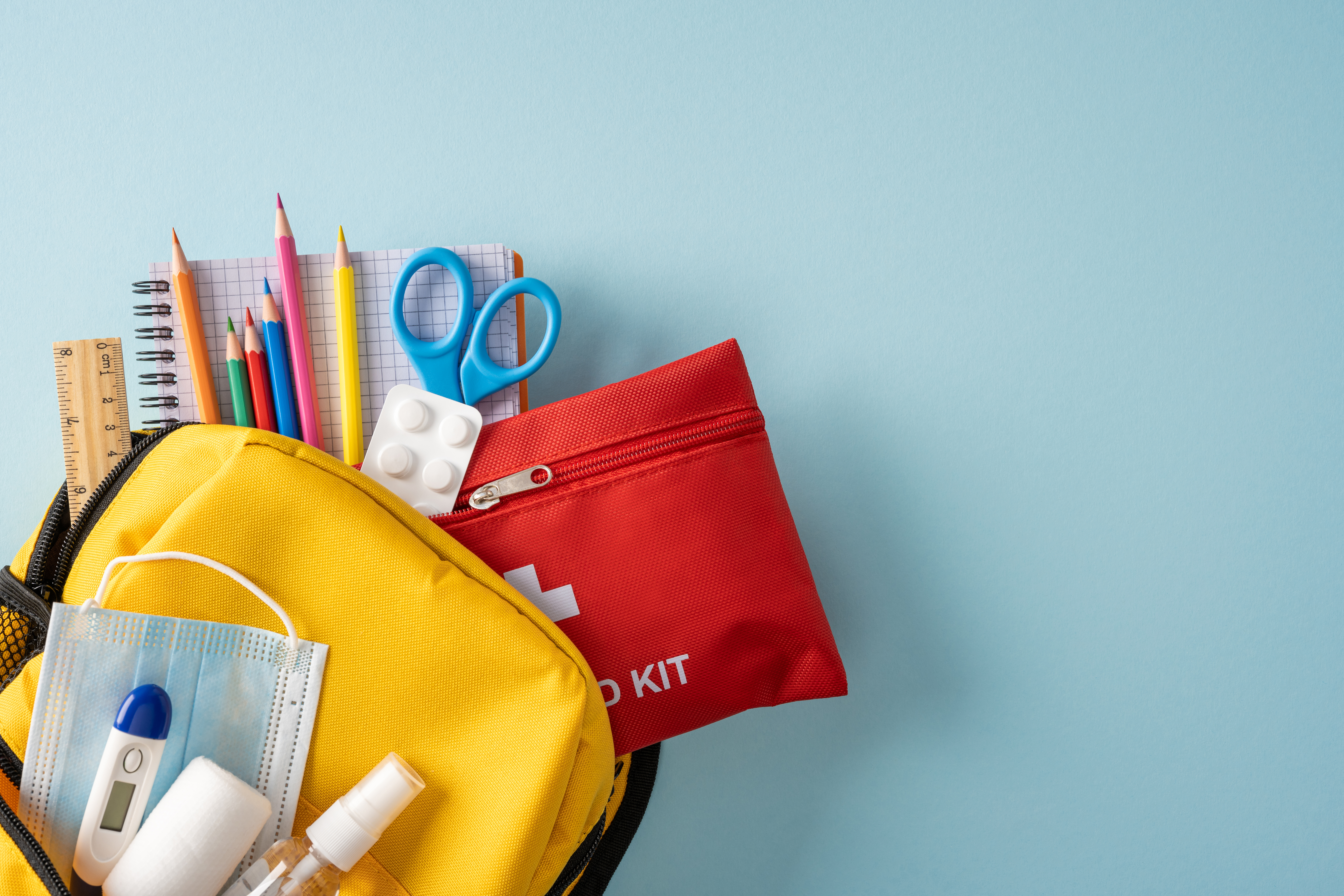 School health and safety backpack